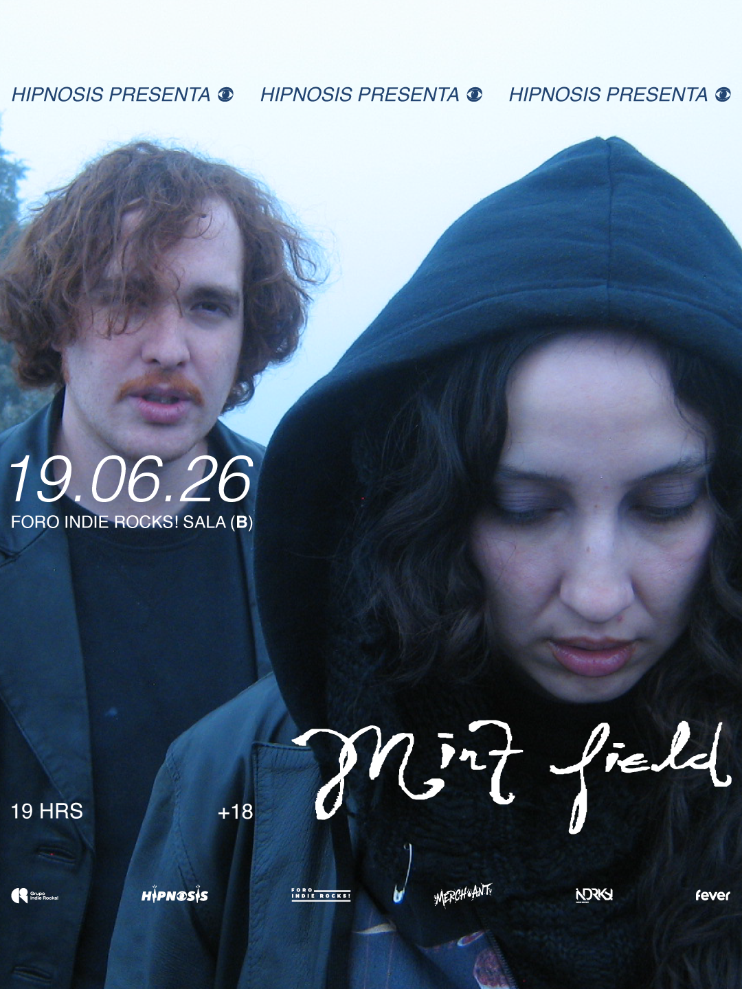 Hipnosis presenta Mint Field en el Foro Indie Rocks!
